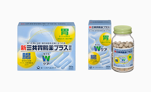 新三共胃腸薬プラス 細粒・錠剤