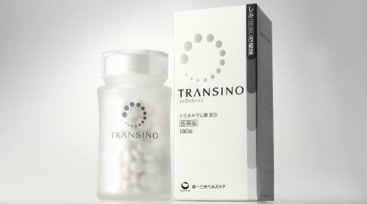 日本初となる、しみ（肝斑に限る）改善薬「トランシーノ」発売