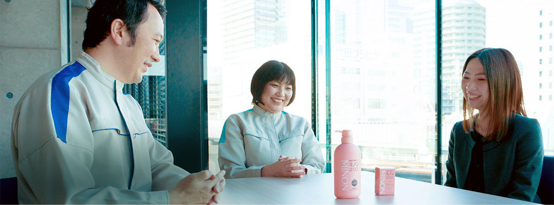 “やさしさ”で敏感肌に悩むすべての人のそばに。