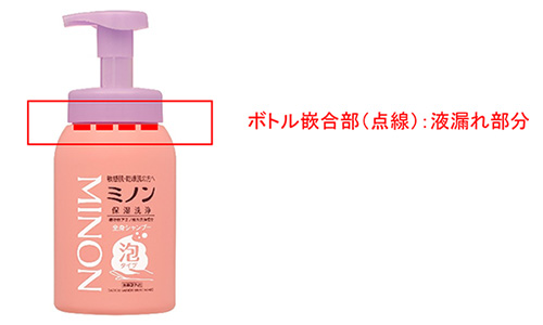 ミノン全身シャンプー泡タイプ 本体
