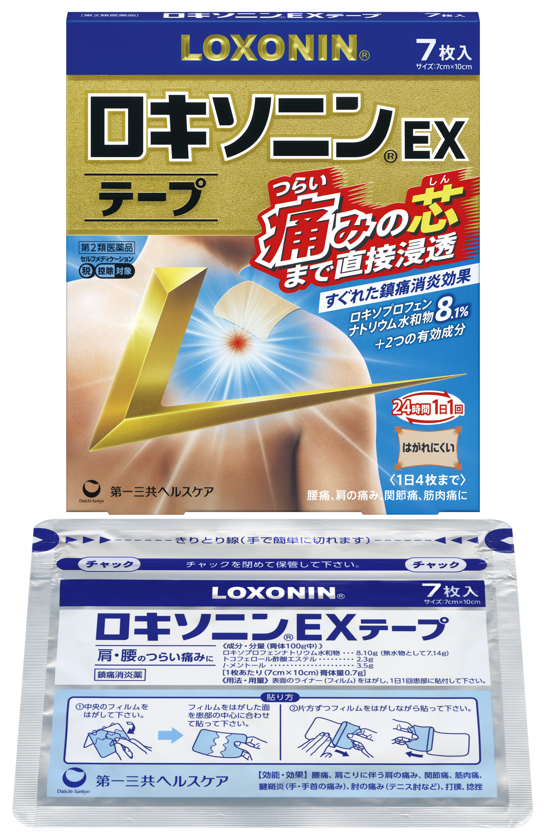 ロキソニンEX外用薬シリーズ」を新発売｜第一三共ヘルスケア株式会社