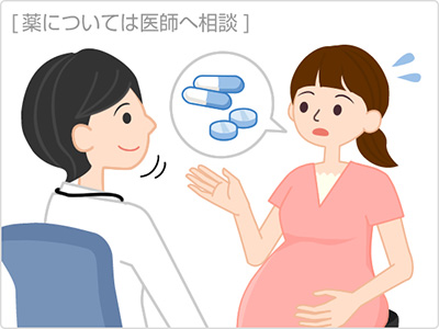 薬については医師へ相談