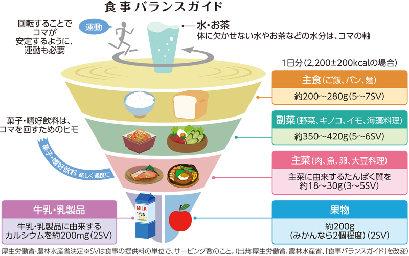 食事バランスガイド