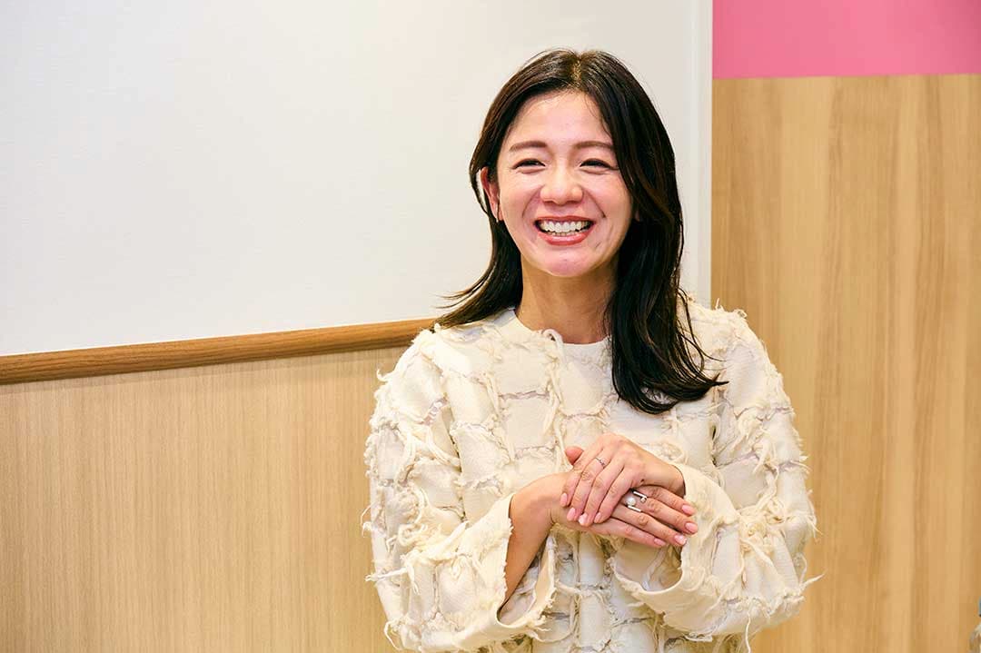 ハンドケアへの考えを語る秋貞さん