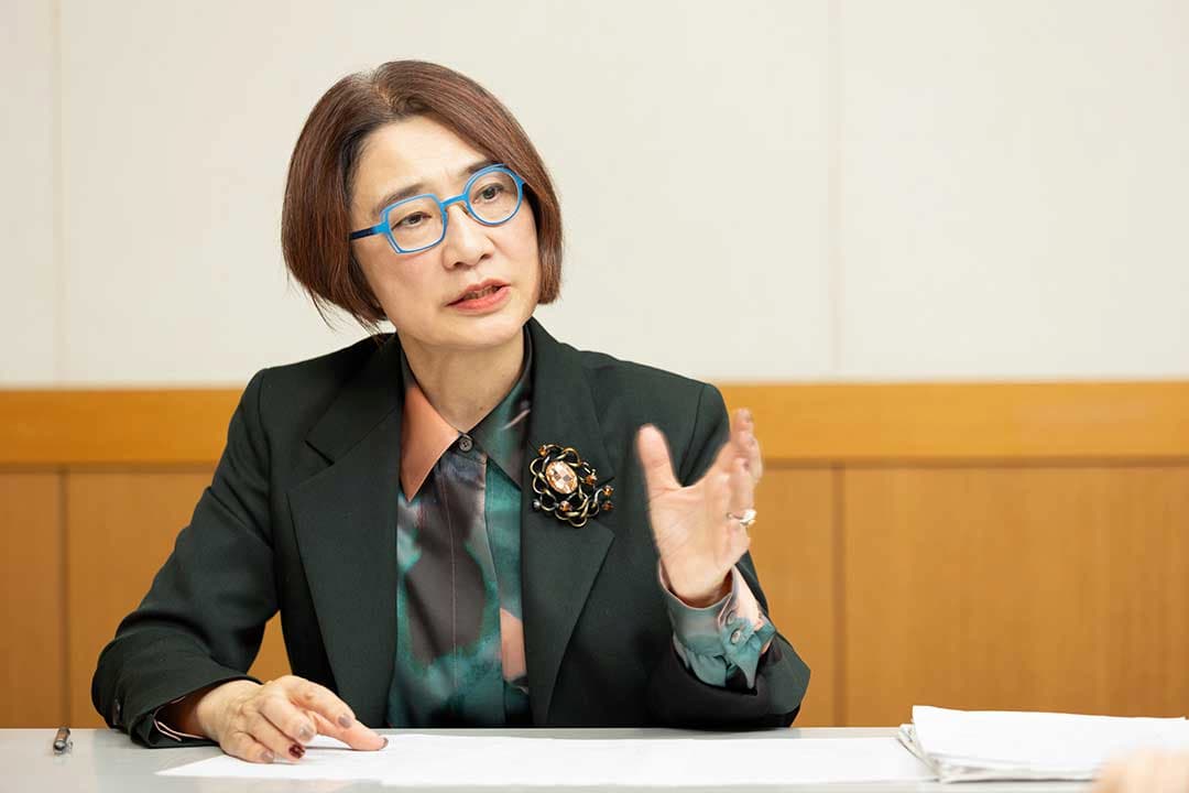 ウェルビーイングについて話す笹尾さん