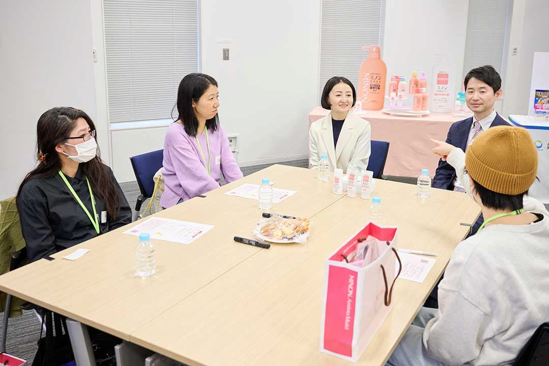 第2弾となる『健康美塾』×『ミノン』の限定イベントの様子