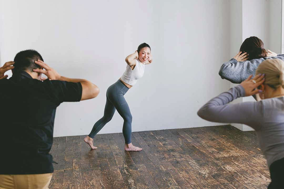 ご高齢の方も古川さんの運動を体験する人が多い