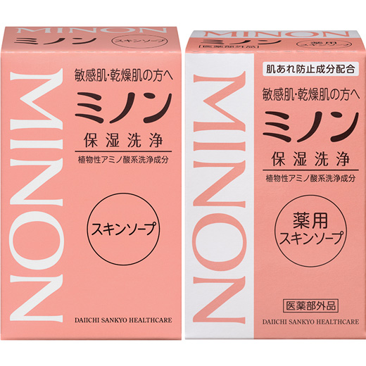 ミノンスキンソープ・ミノン薬用スキンソープ