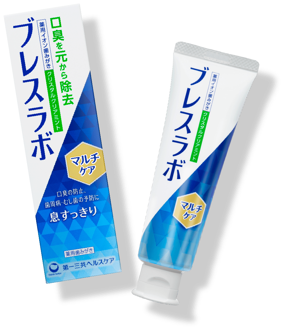 ブレスラボ マルチケア クリスタルクリアミント