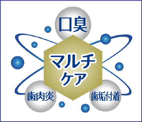 マルチケア 口臭 歯肉炎 歯垢付着