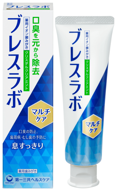 ブレスラボ マルチケア クリスタルクリアミント
