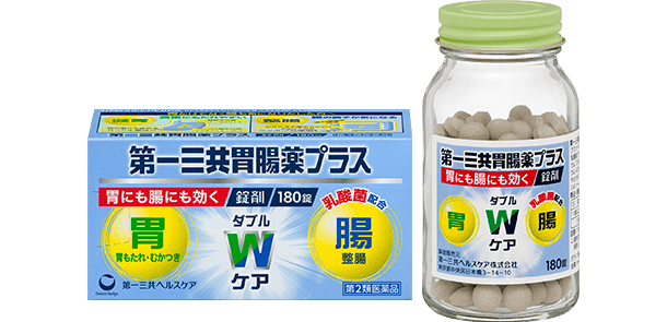 第一三共胃腸薬プラス錠剤 第2類医薬品