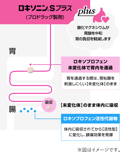 鎮痛薬を見直してつらい生理中も快適に ロキソニンsプラス 第一三共ヘルスケア