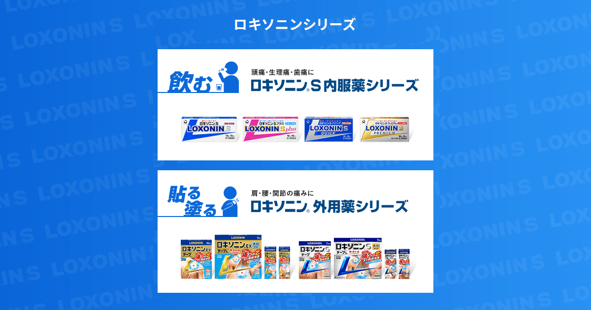ロキソニンSプラス ｜頭痛・生理痛・歯痛に速く効く「ロキソニンS内服薬シリーズ」｜第一三共ヘルスケア
