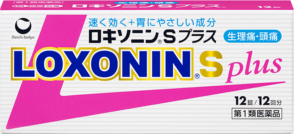 ロキソニンsプラス 頭痛 生理痛 歯痛に速く効く ロキソニンs内服薬シリーズ 第一三共ヘルスケア