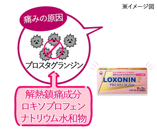 痛みの原因物質プロスタグランジンの過剰生産