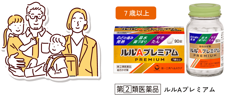7歳以上 第2類医薬品 ルルAプレミアム