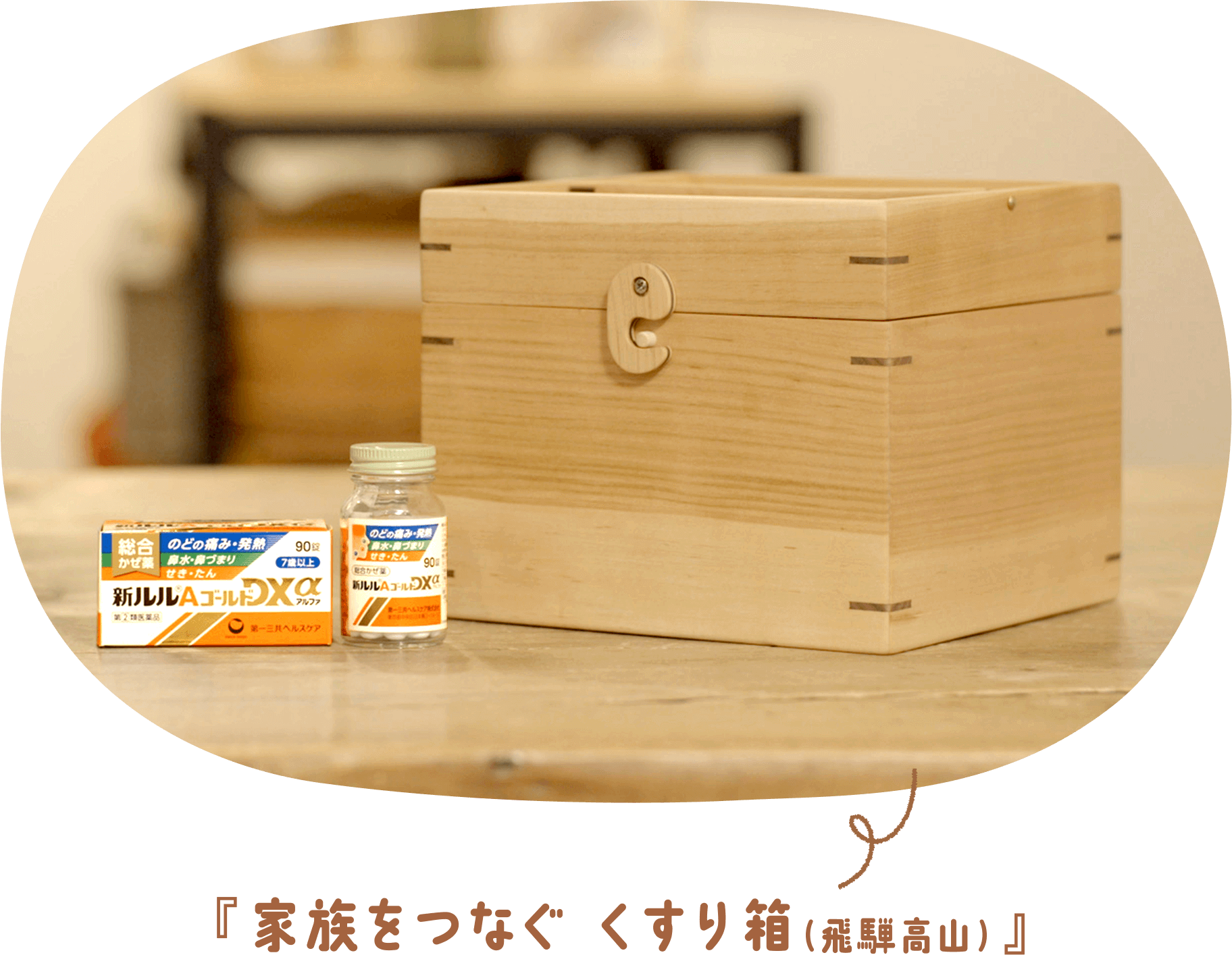 『家族をつなぐ くすり箱(飛騨高山)』