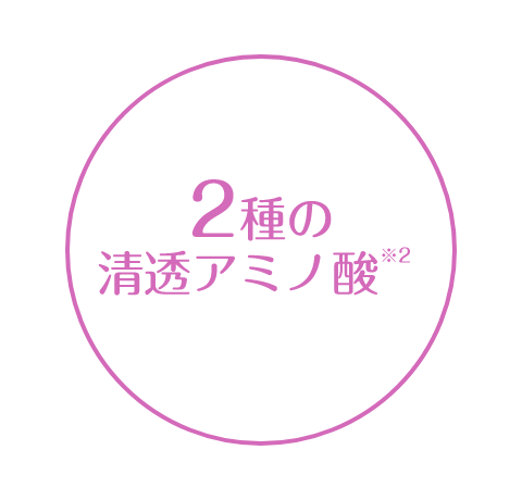 2種の清透アミノ酸