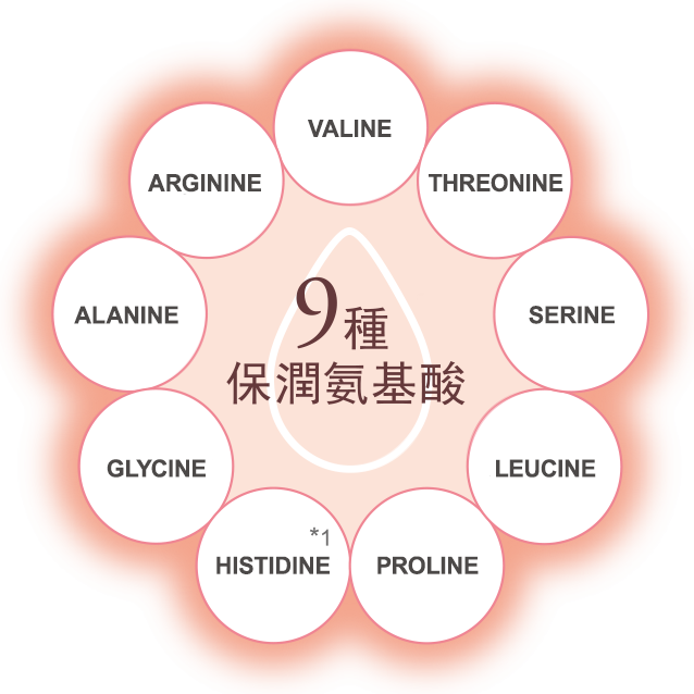 9種保潤氨基酸
