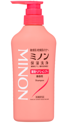 フケ かゆみなど頭 の悩みがある に 肌悩み タイプ別保湿ケア ミノン ボディケアシリーズ 第一三共ヘルスケア