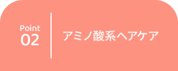 point02 アミノ酸系ヘアケア