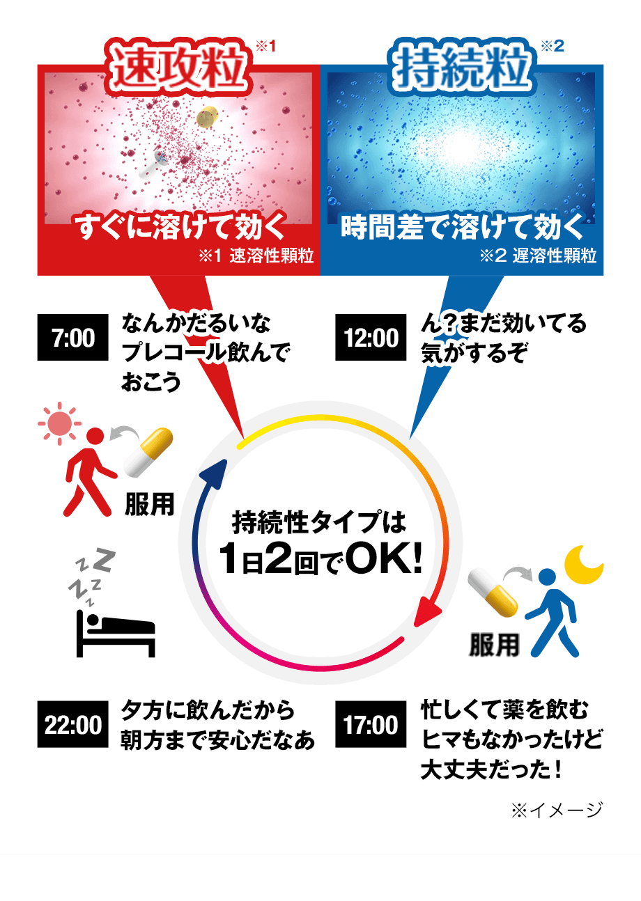 製品情報 プレコールcr持続性錠 1日2回で長く効く 第一三共ヘルスケア