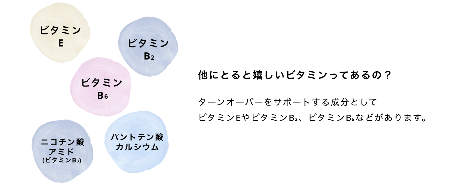 他にとると嬉しいビタミンってあるの？