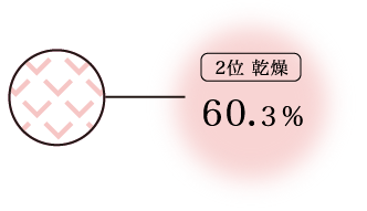 2位 乾燥60.3%